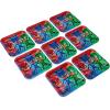 PJ Masks Square Paper Plates – 9″ (Pack of 8) – Fun and Multicolor Tableware – Perfect for Kids’ Celebrations, Birthday Parties, and PJ Masks Fans(Multicolor)