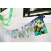 Teenage Mutant Ninja Turtles Birthday Party Banner, Party Supplies(Hinged Banner)