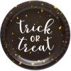 imageAmerican Greetings 36Count 9 in Paper Dinner Plates TrickorTreat Paper Halloween Party SuppliesDinner Plates