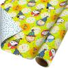 imageAmerican Greetings 40 sq ft Reversible Peanuts Wrapping Paper for Birthday 1 Roll 30 in x 192 inSR3040SQ PR FSC PEANUTS GREEN