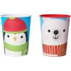 imageAmerican Greetings 8Count 16 oz Reusable Plastic Cups Santa and Snowman Christmas Party SuppliesPolar Bear and Penguin 16 oz Reusable Plastic Cups
