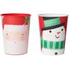 imageAmerican Greetings 8Count 16 oz Reusable Plastic Cups Santa and Snowman Christmas Party SuppliesSanta and Snowman 16 oz Reusable Plastic Cups