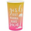 imageAmerican Greetings Bachelorette Party Supplies Sip Me 22 oz Party Cups 8CountGirls Just Wanna Have Fun