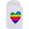 imageAmerican Greetings Blank Cards with Envelopes Rainbow Heart Stationery 48CountRainbow Heart