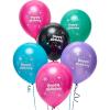 imageAmerican Greetings Bulk Party Balloons for Halloween Birthdays and All Occasions Black 100CountHappy Birthday