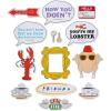 imageAmerican Greetings Friends Party Supplies Dessert Plates 36CountPhoto Booth Kit With Props