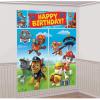 imageAmerican Greetings Nickelodeon Paw Patrol Scene Setter Wall Decorations for unisexchildren 5Count