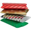 imageAmerican Greetings Push Down Gift Boxes Red Green Silver and Gold 4 BoxesMulticolored Polka Dots and Stripes