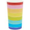 imageAmerican Greetings Rainbow Party Supplies 22 oz Cups 8Count22 oz Reusable Plastic Cups