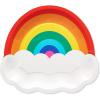 imageAmerican Greetings Rainbow Party Supplies 22 oz Cups 8CountRainbow Dinner Plates