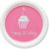 imageAmerican Greetings Unicorn Party Supplies 16 Oz Plastic Party Cup 8CountPaper Dessert Plates