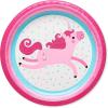 imageAmerican Greetings Unicorn Party Supplies 16 Oz Plastic Party Cup 8CountPaper Dinner Plates