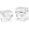 imageAmerican Greetings White Gift Boxes 3 Medium and 2 Large 5 Boxes6 Count Pack of 1