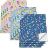 imageAmerican Greetings Wrapping Paper Sheets with Gridlines Tin Cans 12 Sheets 30 in x 20 in3FW 12SHT P COLORFUL TINS CANS