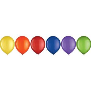 American Greetings Assorted Solid Color Latex Balloons – 12″ (Pack of 15) – Perfect for Parties, Celebrations & Holiday Decorations