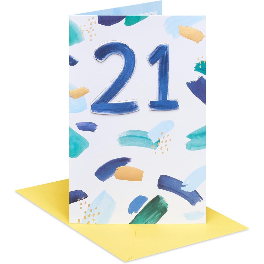 imageAmerican Greetings 21st Birthday Card Being YoungThe Amazing Person You Are