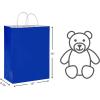 American Greetings 10″ Medium Gift Bags, Rainbow Solids (12-Count)(Medium Size)