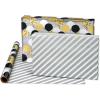 American Greetings 120 sq. ft. Reversible Wrapping Paper Bundle for Birthdays and All Occasions, Stripes, Balloons and Polka Dots (4 Rolls, 30 in. x 12 ft.)(Multi-color)