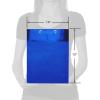 American Greetings 13” Large Blue Gift Bag with Tissue Paper for All Occasions (1 Bag, 6-Sheets)(Blue)