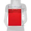 American Greetings 13” Large Blue Gift Bag with Tissue Paper for All Occasions (1 Bag, 6-Sheets)(Red)