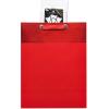 American Greetings 13” Large Blue Gift Bag with Tissue Paper for All Occasions (1 Bag, 6-Sheets)(Red)