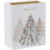American Greetings 13″ Beverage Gift Bag Bundle With Tissue Paper (Assorted Designs) For Birthdays, Weddings, Bridal Showers And All Occasions (4 Bags, 15 Sheets)(SM SAP BAG BUNDLE GOLDSLVR 5CT)