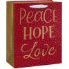 American Greetings 13″ Beverage Gift Bag Bundle With Tissue Paper (Assorted Designs) For Birthdays, Weddings, Bridal Showers And All Occasions (4 Bags, 15 Sheets)(LG SAP BAG BUNDLE GRNRYLTG 4CT)