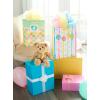 American Greetings 13″ Large Bag with Tissue Paper, Tiny Toes (1 Bag, 8-Sheets)(Tiny Toes)