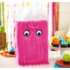 American Greetings 13″ Medium Fuzzy Gift Bag with Googly Eyes, Pink (1 Bag)(Pink 20″ Jumbo Fuzzy Gift Bag)