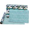 American Greetings 175 sq. ft. Reversible Wrapping Paper for Birthdays, Baby Showers, Anniversaries and All Occasions, Blue Plaid (1 Roll, 30 in x 70 ft.)(Balloons  Blue Polka Dots and Plaid)