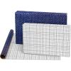 American Greetings 175 sq. ft. Reversible Wrapping Paper for Birthdays, Baby Showers, Anniversaries and All Occasions, Blue Plaid (1 Roll, 30 in x 70 ft.)(Balloons  Blue Polka Dots and Plaid)