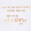 American Greetings 21st Birthday Card (Being Young)(The Amazing Person You Are)