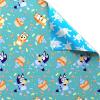American Greetings 40 sq. ft. Reversible Bluey Wrapping Paper for All Occasions (1 Roll, 30 in. x 192 in.)(SR30 40SQ PR FSC BLUEY)