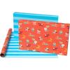 American Greetings 40 sq. ft. Reversible Kids Wrapping Paper for Birthdays, Designed by Allison Black (1 Roll, 30 in. x 192 in.)(SR3040SQ PR FSC ALISNBLK BDDOG)