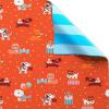 American Greetings 40 sq. ft. Reversible Kids Wrapping Paper for Birthdays, Designed by Allison Black (1 Roll, 30 in. x 192 in.)(SR3040SQ PR FSC ALISNBLK BDDOG)