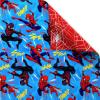 American Greetings 40 sq. ft. Reversible Spiderman Wrapping Paper for All Occasions (1 Roll, 30 in. x 192 in.)