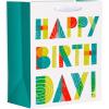 American Greetings 6.5″ Small Gift Bags for Birthday and Celebrations (5-Count)(SM BAG BNDL ALLOCC BLUEGRN 5CT)