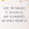 American Greetings Anniversary Card for Husband, Wife, Boyfriend, Girlfriend or Significant Other (To The One My Heart Loves Best)(Illuminates the World)