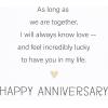 American Greetings Anniversary Card for Husband, Wife, Boyfriend, Girlfriend or Significant Other (To The One My Heart Loves Best)(Incredibly Lucky)