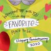American Greetings Anniversary Card for Husband, Wife, Boyfriend, Girlfriend or Significant Other (To The One My Heart Loves Best)(Wrapped Up With You)