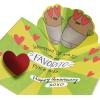 American Greetings Anniversary Card for Husband, Wife, Boyfriend, Girlfriend or Significant Other (To The One My Heart Loves Best)(Wrapped Up With You)