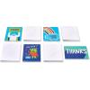 American Greetings Assorted Thank You Cards with Envelopes, Blank Inside (48-Count)(Bright Blue)
