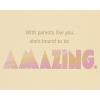 American Greetings Baby Girl Card (Lifetime of Love)(Little Princess or Future President or Both)