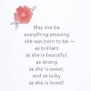 American Greetings Baby Girl Card (Lifetime of Love)(She Is Loved)