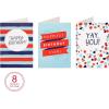 American Greetings Birthday Cards, Bold Birthday Designs (48-Count)(Bold Birthday Designs)