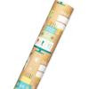 American Greetings Birthday Wrapping Paper Kit with Cut Lines, Bows and Gift Tags, Balloons, Candles, and Fireworks (7 Bows, 30 Gift Tags, 4 Rolls, 120 sq. ft)(Multicolor Birthday Cards and Gifts)