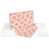 American Greetings Birthday Wrapping Paper Sheets with Gridlines, Feminine (16 Sheets, 30 in. x 20 in.)