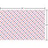 American Greetings Birthday Wrapping Paper Sheets with Gridlines, Pink Patterns (16 Sheets, 30 in. x 20 in.)(3FW 12SHT P FEM AO PINK PURPLE)