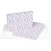 American Greetings Birthday Wrapping Paper Sheets with Gridlines, Pink Patterns (16 Sheets, 30 in. x 20 in.)(3FW 12SHT P FEM AO PINK PURPLE)