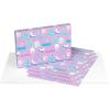 American Greetings Birthday Wrapping Paper Sheets with Gridlines, Pink Patterns (16 Sheets, 30 in. x 20 in.)(4FW 16SHT P TRND PASTELGRDIENT)